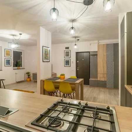 Lägenhet Modern And Stylish W Terrace